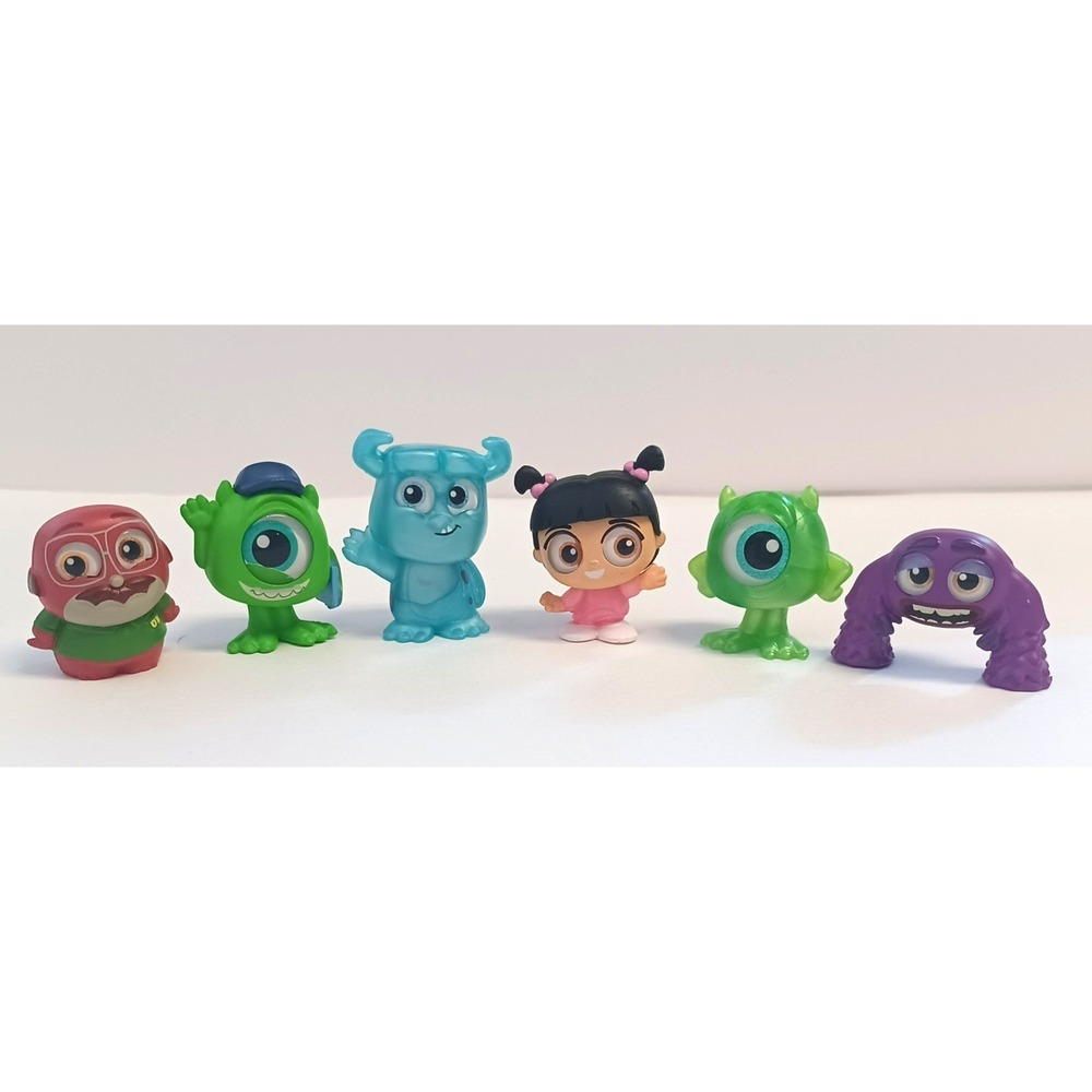 Disney Doorables Monsters Inc University Lot Ultra Rare Don Rare Art Sulley Mike